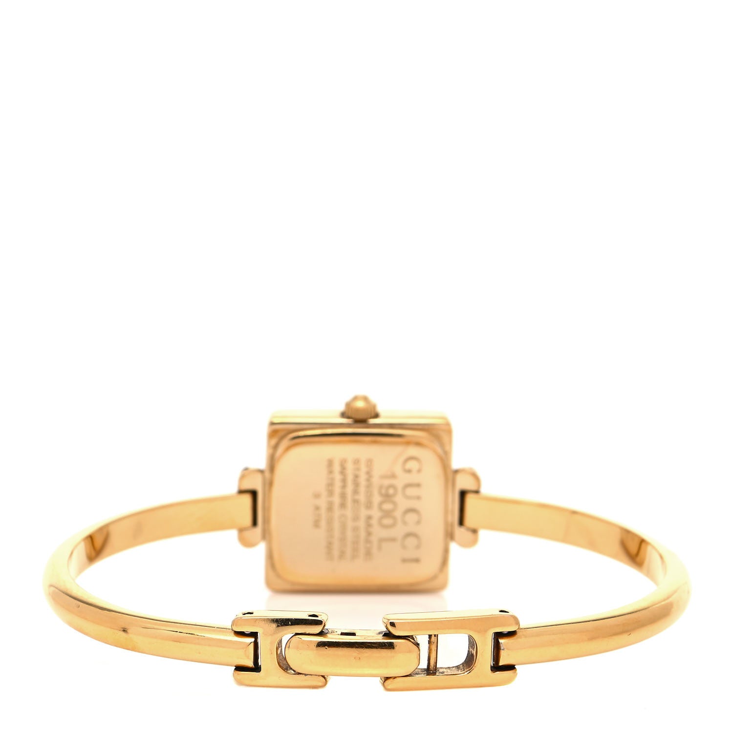 Gucci Stainless Steel 19mm 1900L Quartz Watch Gold 3 of 4