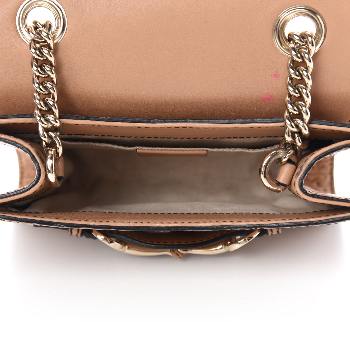 Guccissima Mini Emily Chain Shoulder Bag Camelia