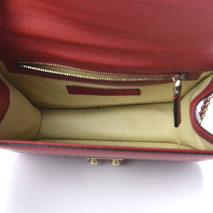 Valentino Garavani Vitello Small Glam Lock Rockstud Flap Red 5 of 9