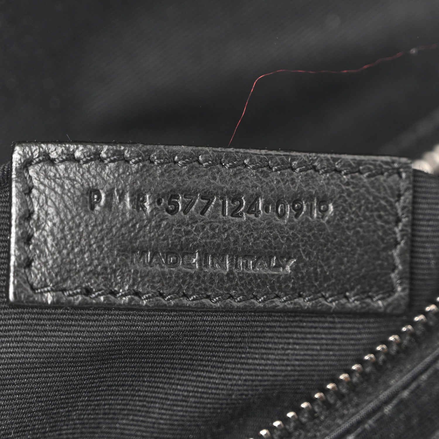 Saint Laurent Crinkled Calfskin Matelasse Monogram Niki Body Bag Black 7 of 12
