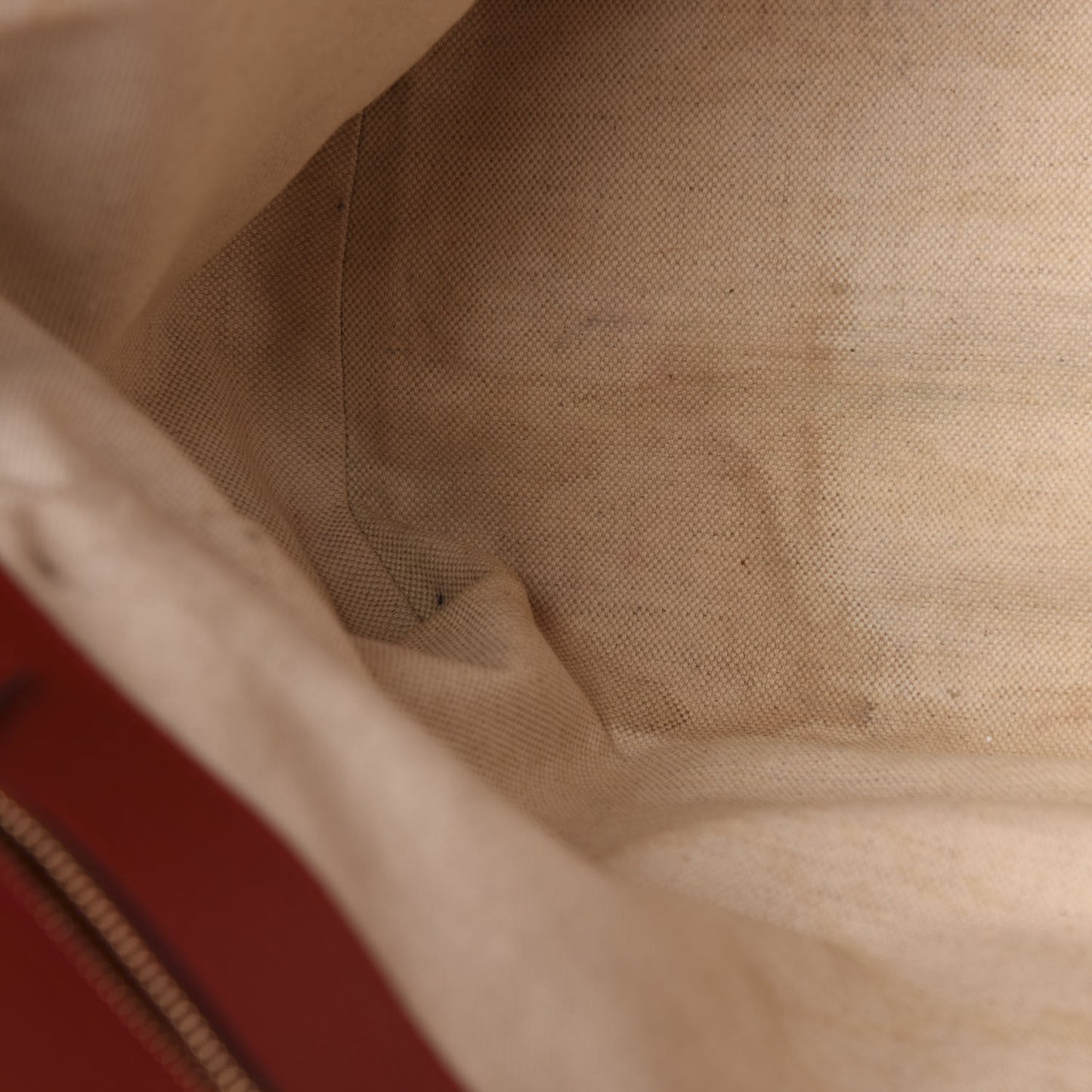 Dollar Calfskin Medium Swing Tote Red