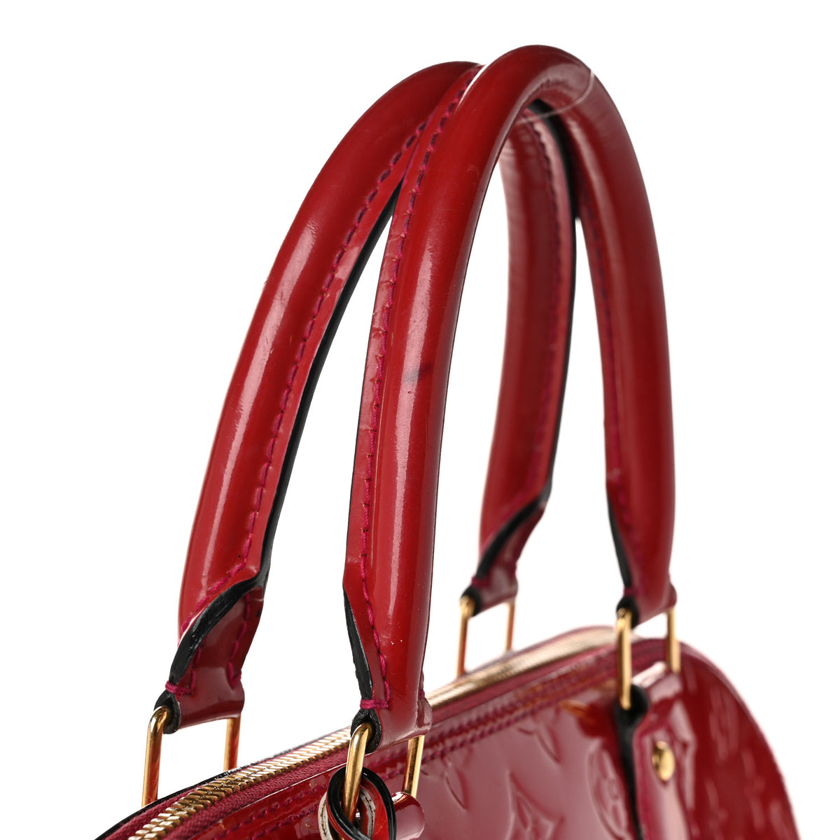 Louis Vuitton Vernis Alma GM Pomme D'Amour 12 of 12