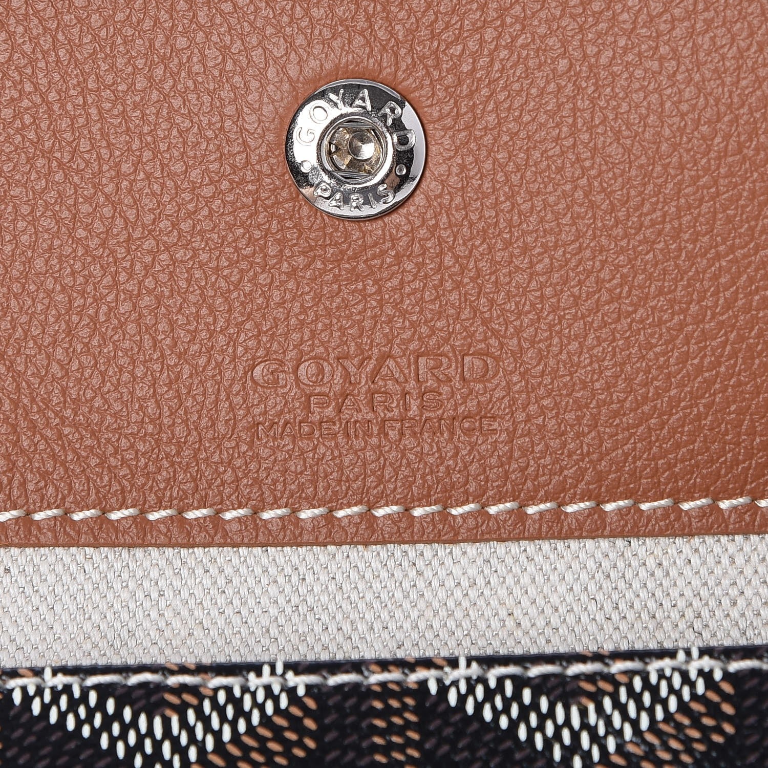 Goyard Goyardine Saint Louis GM Black Gold 7 of 7