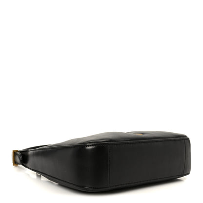 Saint Laurent Plunged Lambskin Calypso Mini Hobo Black 4 of 10