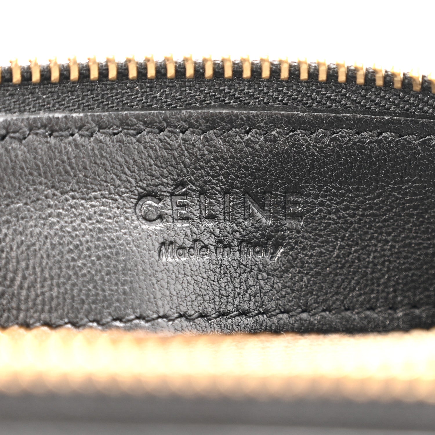 Celine Lambskin Small Trio Crossbody Bag Black 8 of 15