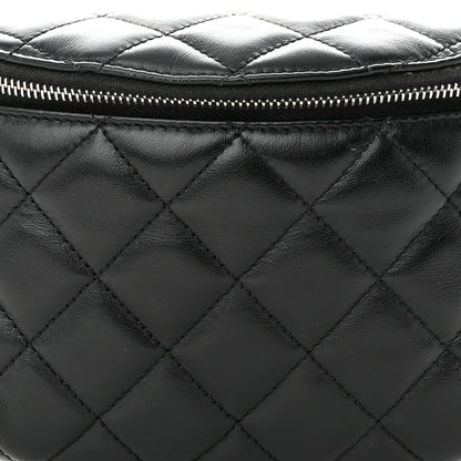 Chanel Calfskin Quilted Waist Belt Bag Black 8 of 11