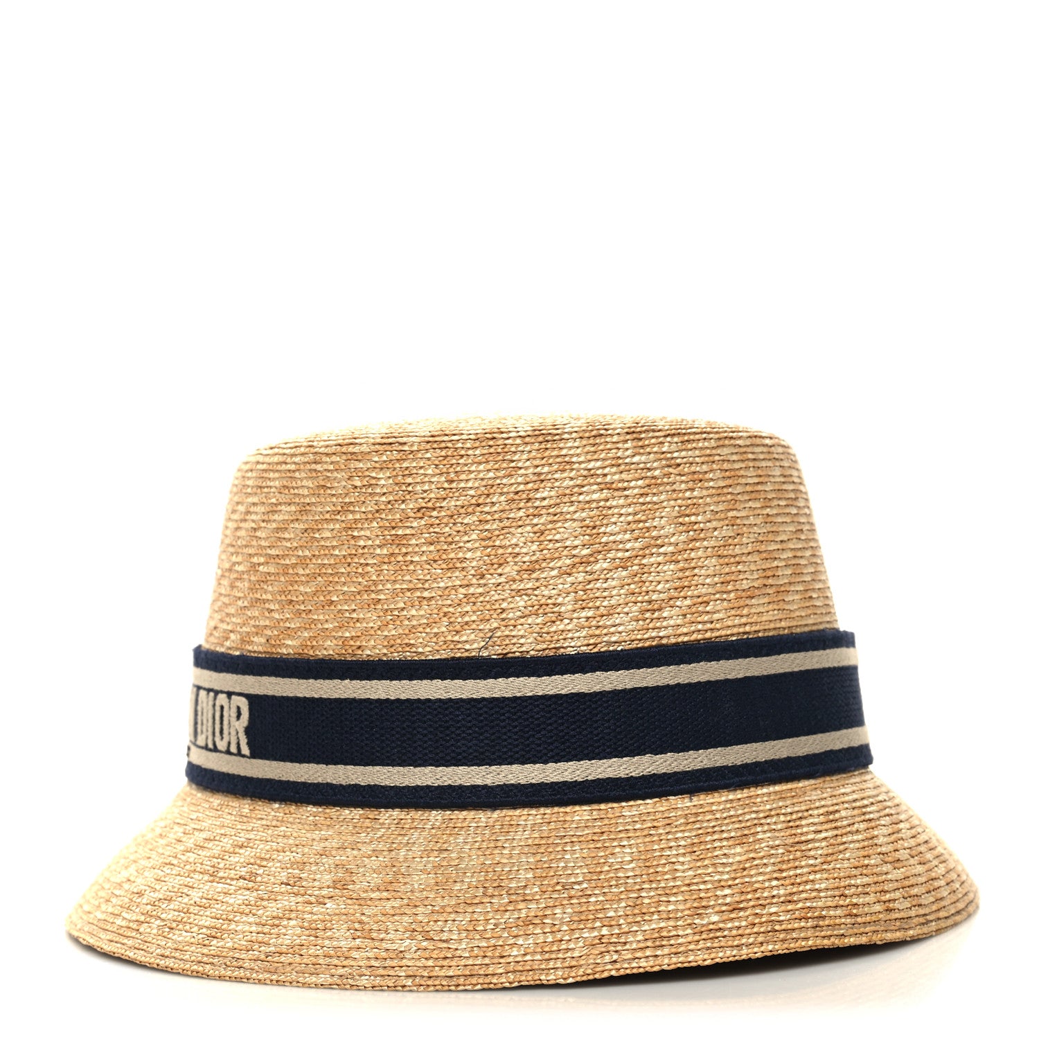 Christian Dior Straw Dioresort Small Brim Hat 57 Natural 6 of 8