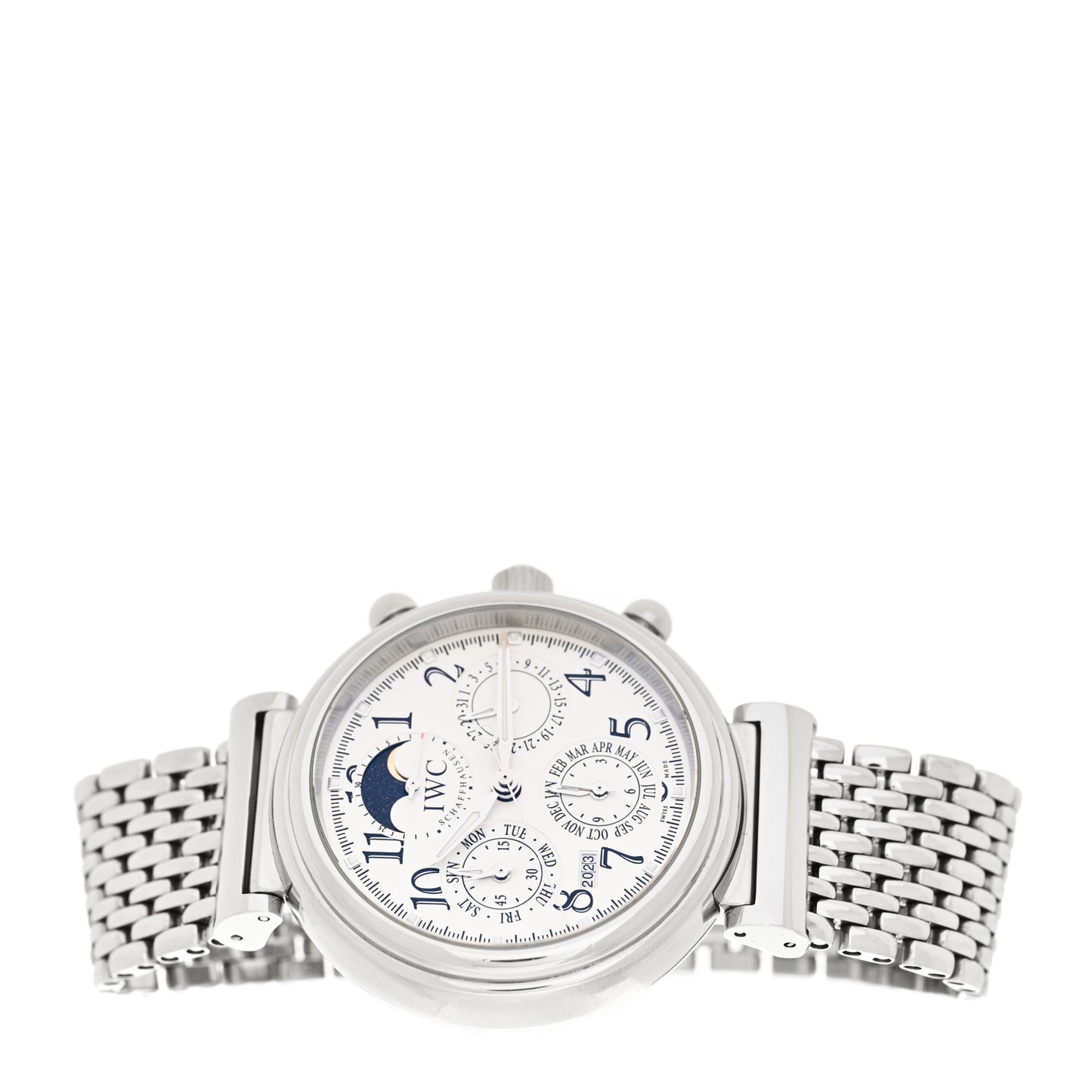 Stainless Steel 41mm Da Vinci Perpetual Calendar Automatic Watch IW375803