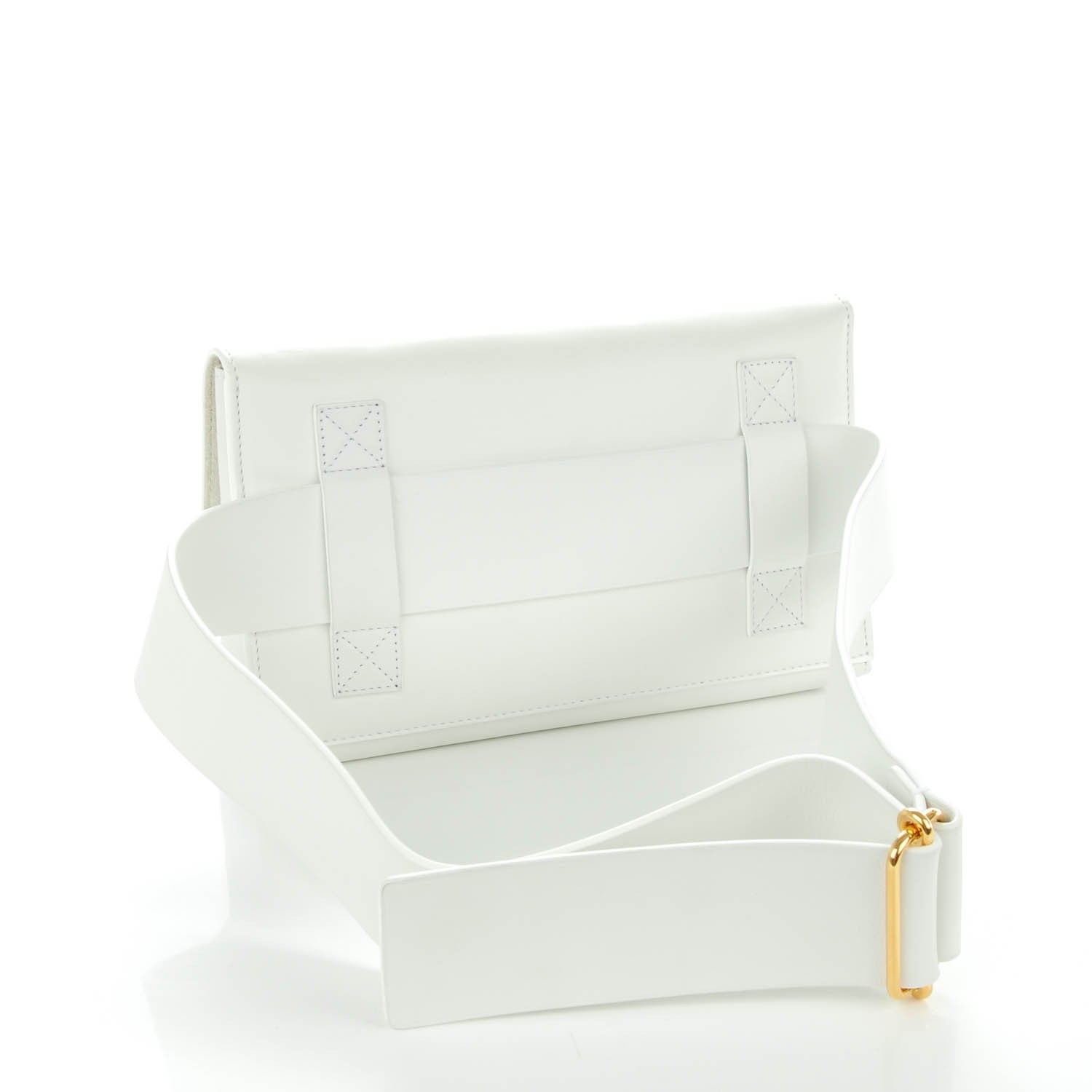 Celine Calfskin Bum Bag White 3 of 8