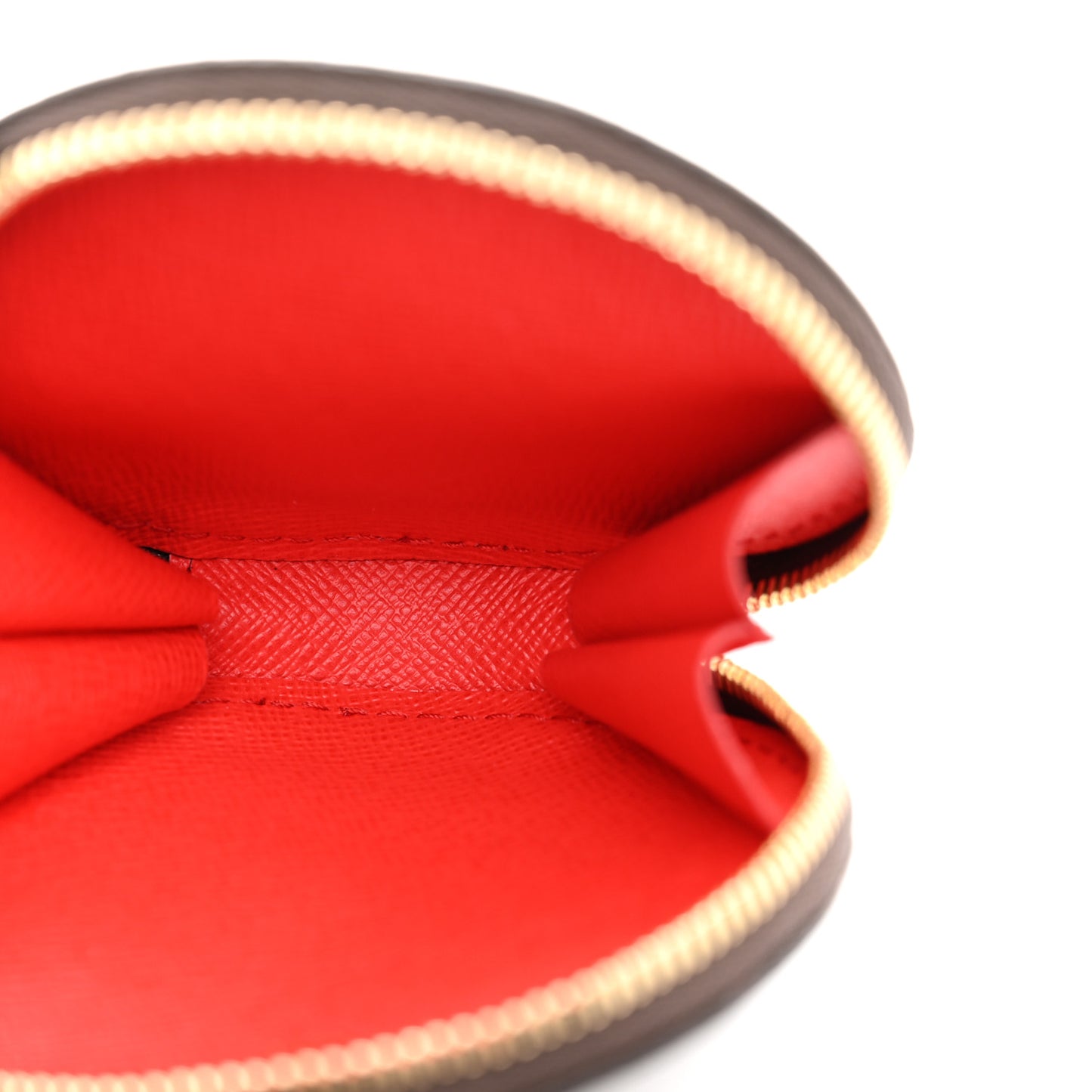 Monogram Multi Pochette Accessories Round Coin Purse Rouge