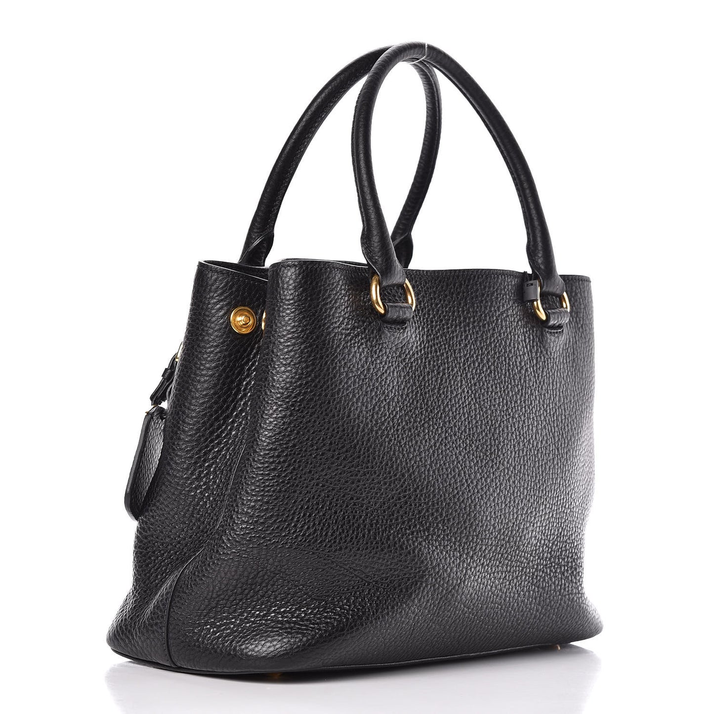 Vitello Phenix Tote Black