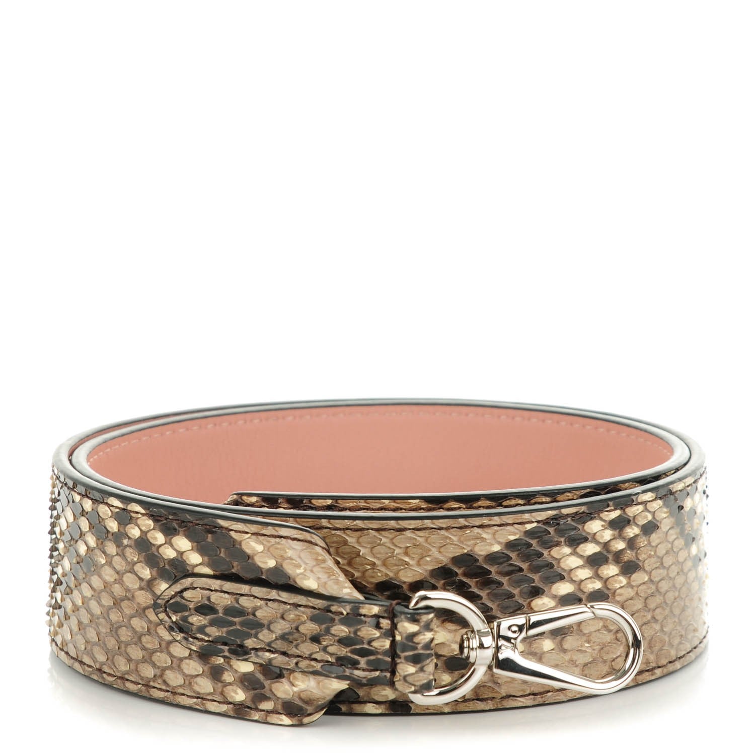 Louis Vuitton Snakeskin Bandouliere Shoulder Strap Natural 1 of 6