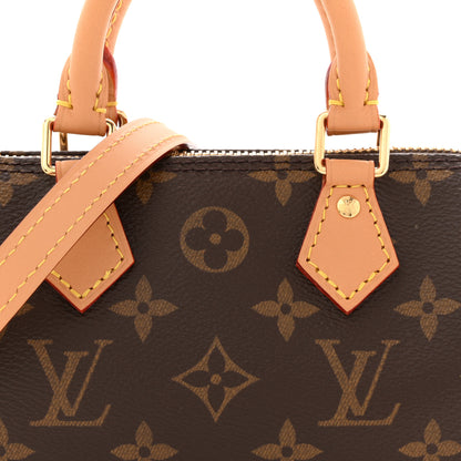 Louis Vuitton Monogram Nano Speedy Bandouliere 8 of 11