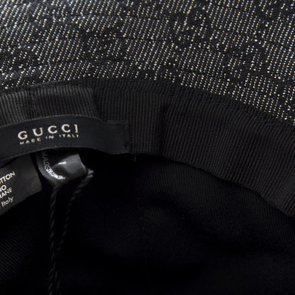 Gucci GG Monogram Bucket Hat M Black 9 of 11