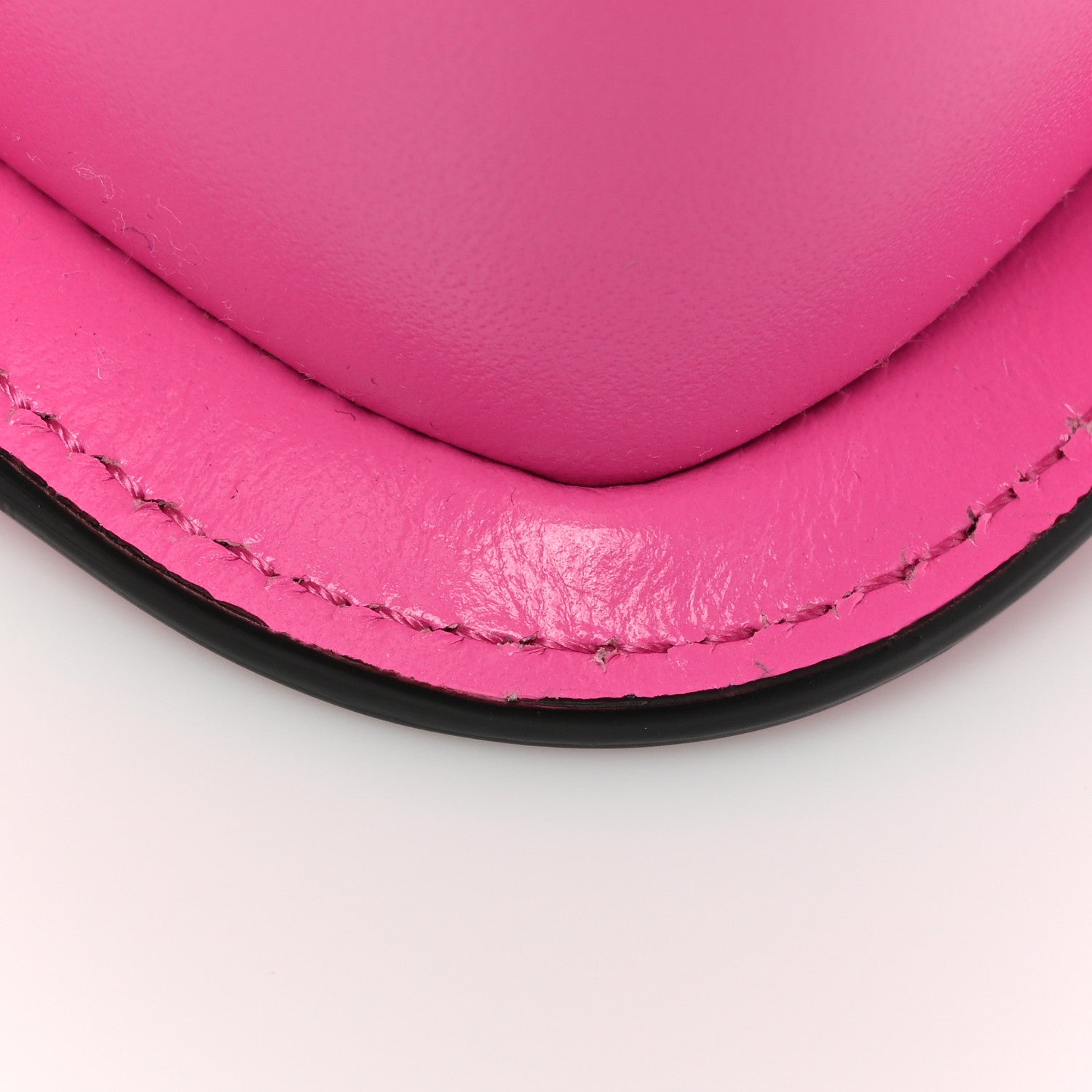 Versace Calfskin Vinyl Small Houndstooth La Medusa Crossbody Bag Pink Multicolor 12 of 13