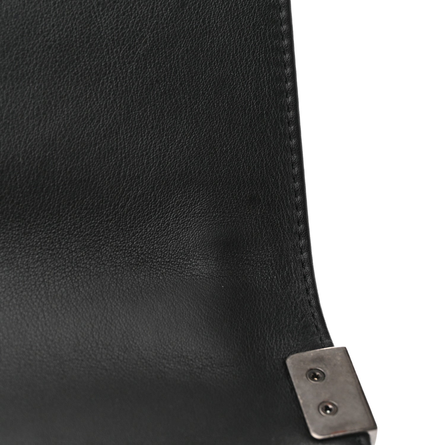 Chanel Lambskin Quilted Large Boy Flap Black 13 of 14