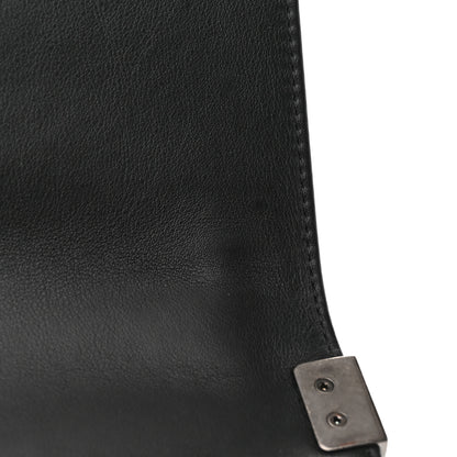 Chanel Lambskin Quilted Large Boy Flap Black 13 of 14