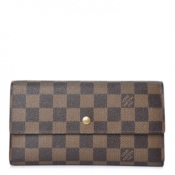 Damier Ebene Porte Tresor International Wallet