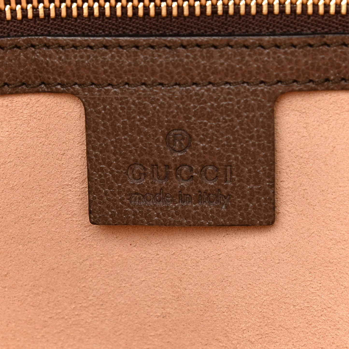 GG Supreme Monogram Medium Ophidia Shopping Tote Brown