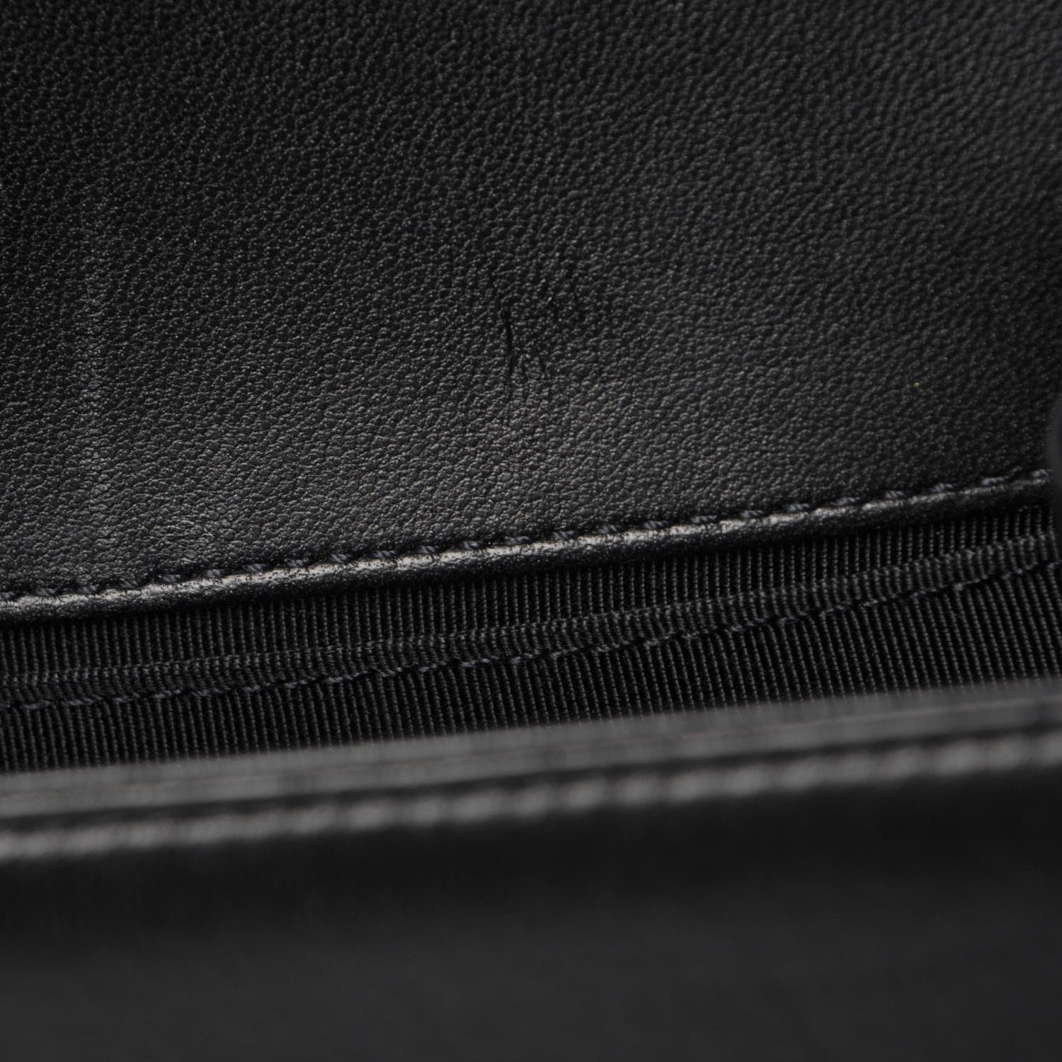 Chanel Lambskin Quilted Medium Boy Flap Black 8 of 11