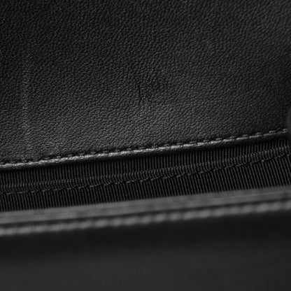 Chanel Lambskin Quilted Medium Boy Flap Black 8 of 11