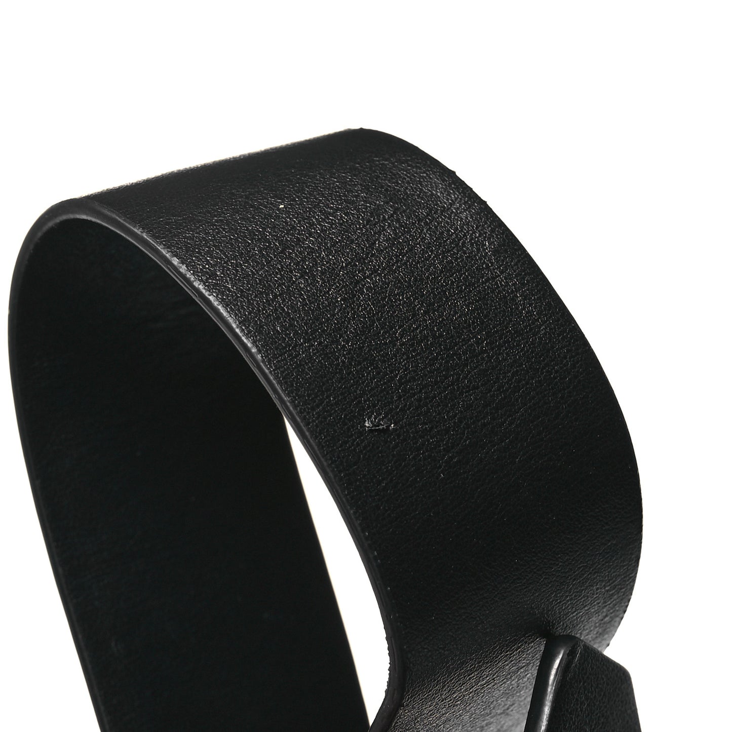 Calfskin Quilted Gancini Belt Bag Black