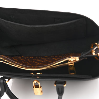 Louis Vuitton Monogram Flower Tote Black 5 of 10