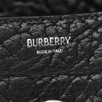 Burberry Grain Calfskin Small Chess Satchel Bag Black 6 of 9