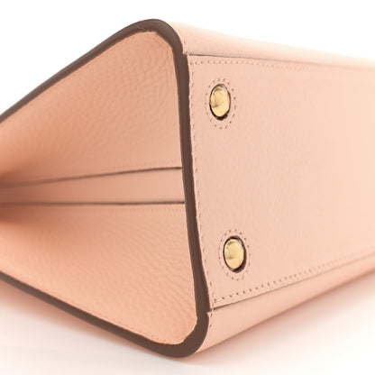 Burberry Grainy Calfskin Mini Frances Tote Peach Pink 9 of 11