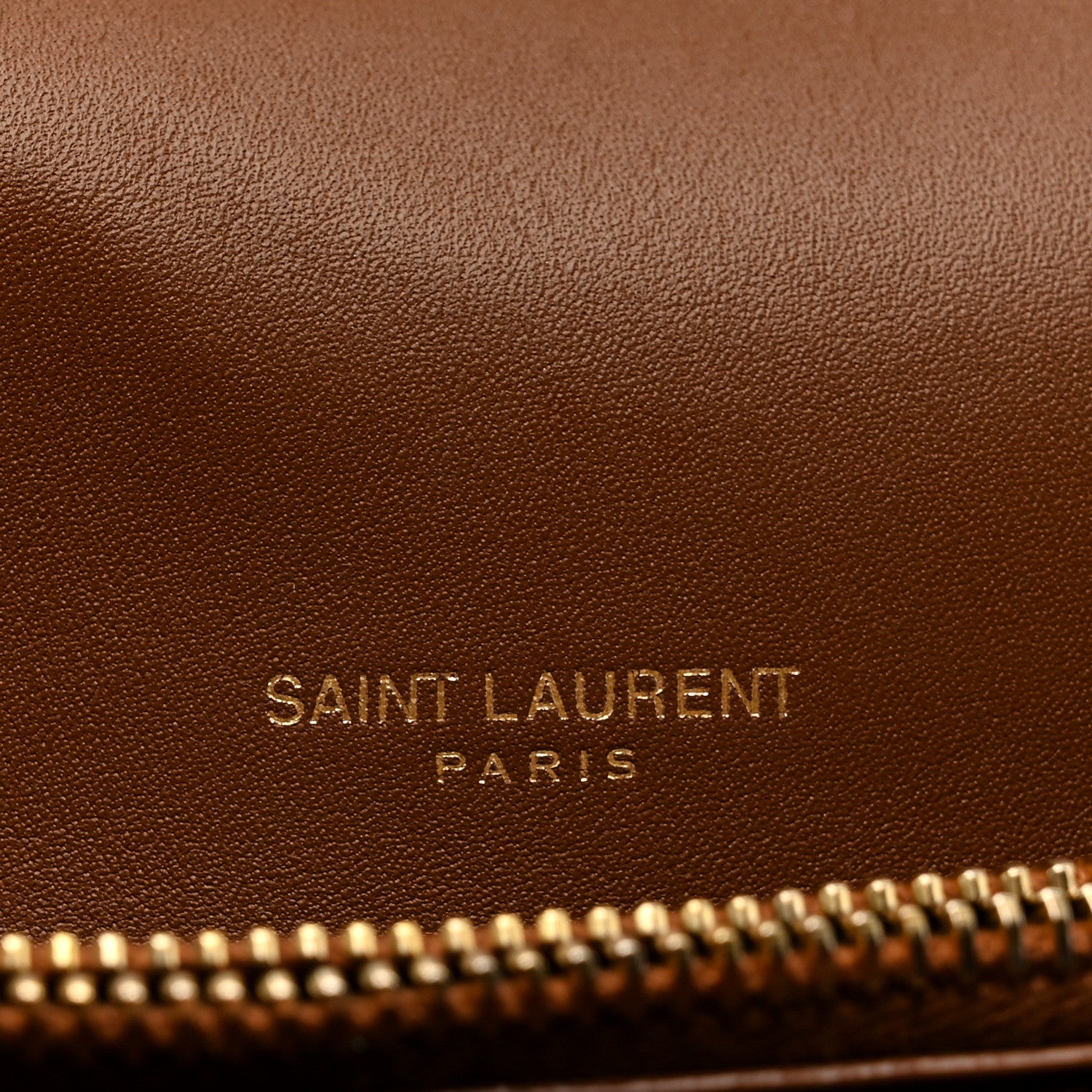 Saint Laurent Suede Matelasse Chevron Studded Monogram Medium College Bag Brown 6 of 10