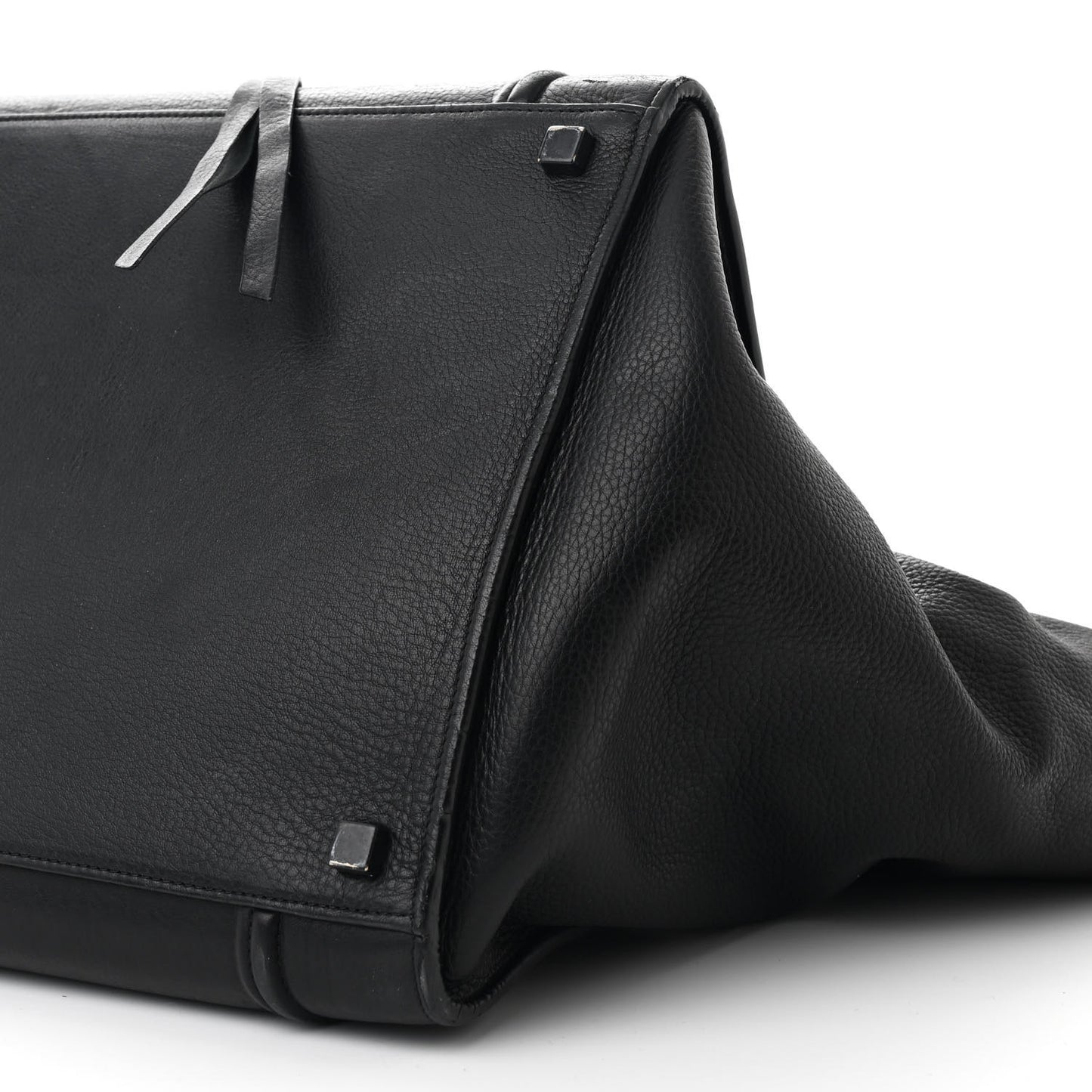 Supple Calfskin Medium Phantom Luggage Black