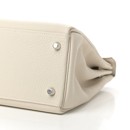 Hermes Togo Kelly Retourne 32 Craie 10 of 11