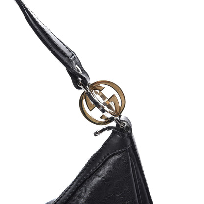 Gucci Guccissima Medium GG Twins Hobo Black 12 of 12