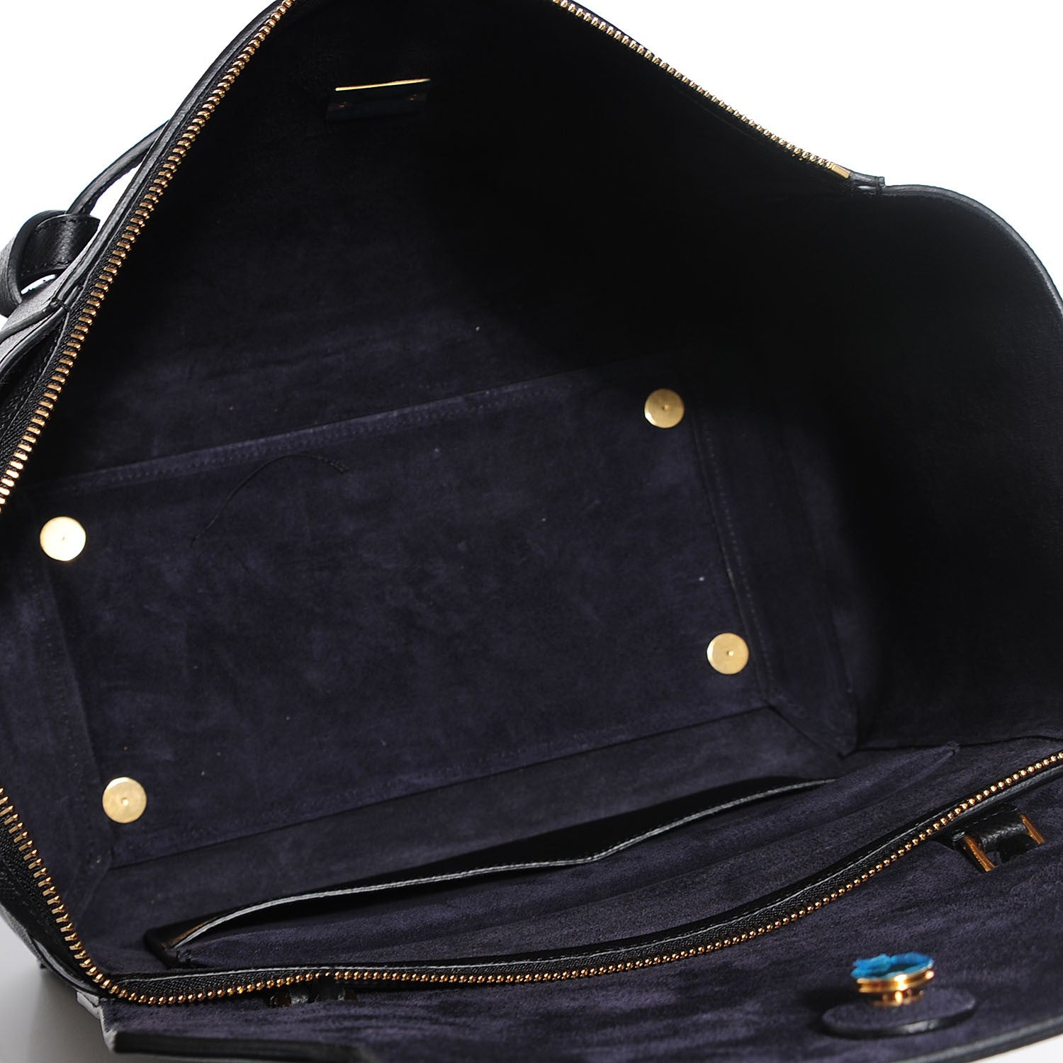 Celine Smooth Calfskin Small Belt Bag Black 5 of 9