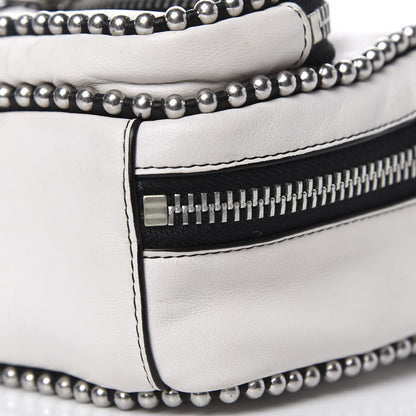 Alexander Wang Lambskin Studded Mini Attica Backpack White 6 of 13