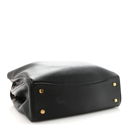 Balenciaga Smooth Calfskin Large Rodeo Top Handle Handbag Black 4 of 9