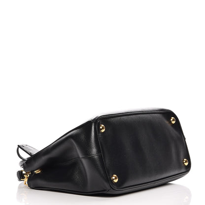 Prada Saffiano Small Galleria Double Zip Tote Black 5 of 15