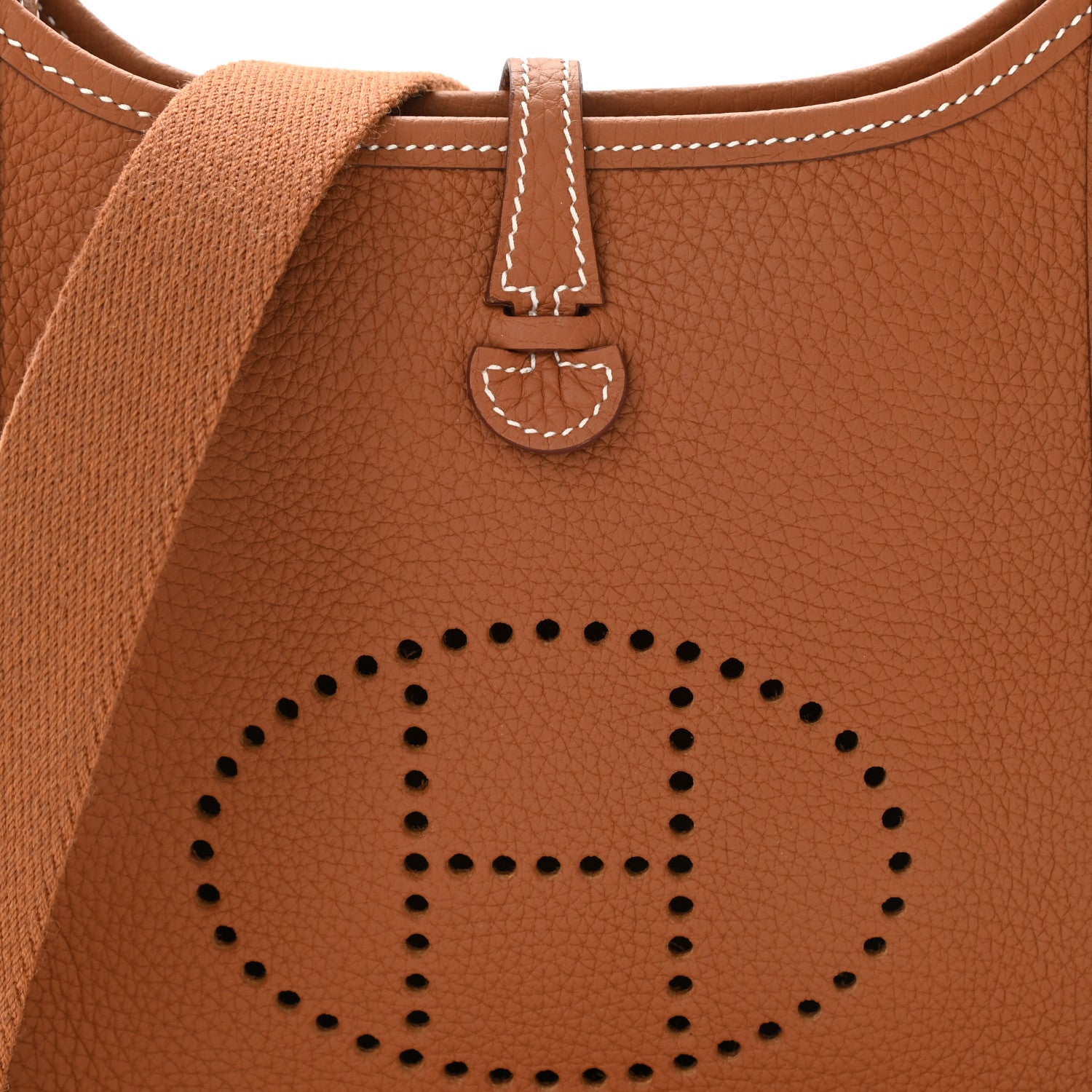 Hermes Taurillon Clemence Evelyne TPM Gold 8 of 11
