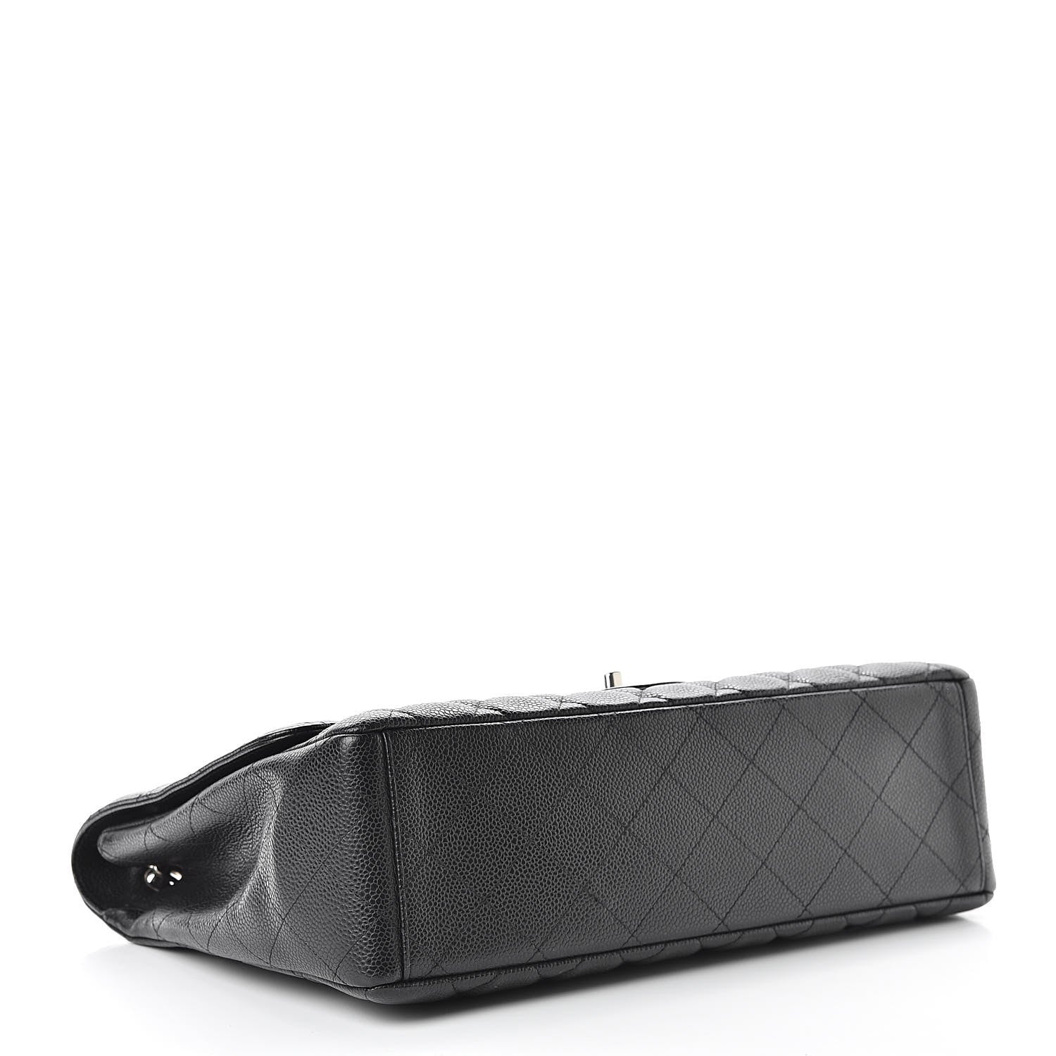 Chanel Caviar Quilted Maxi Single Flap Black 4 of 10