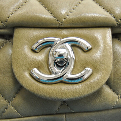 Chanel Lambskin Jumbo Coco Rain Flap Green 1 of 2