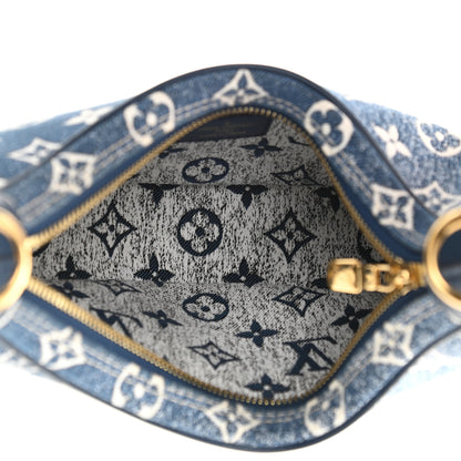 Louis Vuitton Monogram Jacquard Denim Loop Bleu 5 of 7