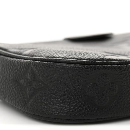 Louis Vuitton Empreinte Monogram Giant Multi Pochette Accessories Mini Pochette Black 15 of 17