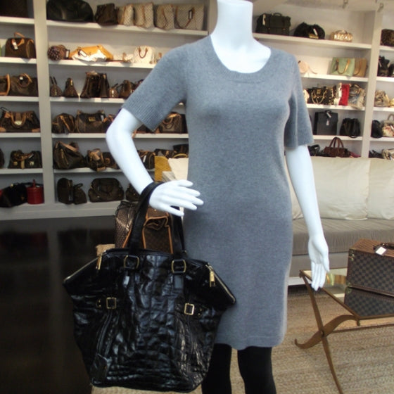 Patent Croc Downtown Tote