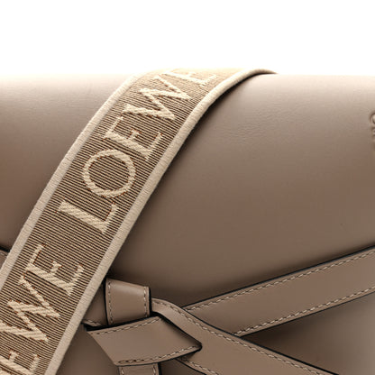 Loewe Soft Calfskin Jacquard Small Gate Crossbody Bag Sand 8 of 10