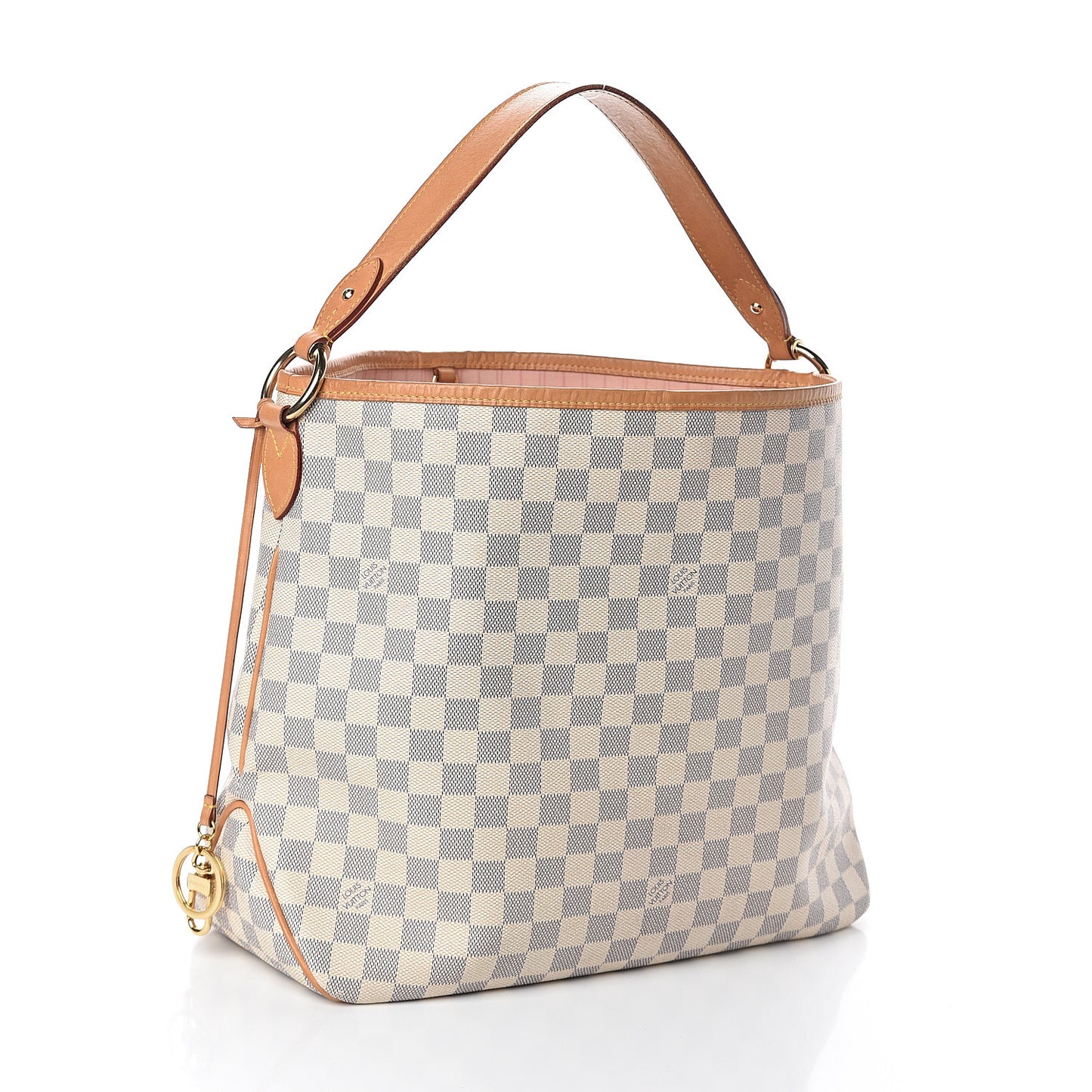 Damier Azur Delightful MM Rose Ballerine