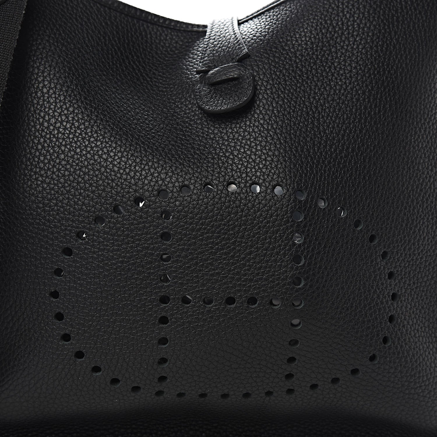Hermes Taurillon Clemence Evelyne III PM Black 8 of 10