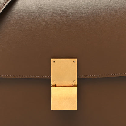 Celine Box Calfskin Medium Classic Box Flap Bag Camel 9 of 12