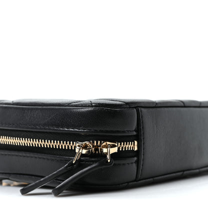Chanel Lambskin Quilted Chanel 19 Camera Crossbody Case Black 9 of 10