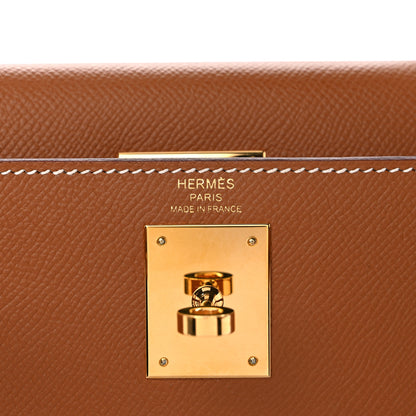 Hermes Epsom Kelly Sellier 28 Gold 6 of 10