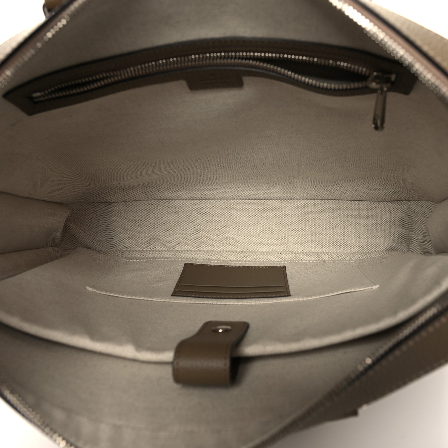 Gucci Piuma Calfskin Jumbo GG Embossed Briefcase Good Taupe 5 of 11